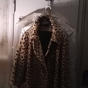 Leopard coat